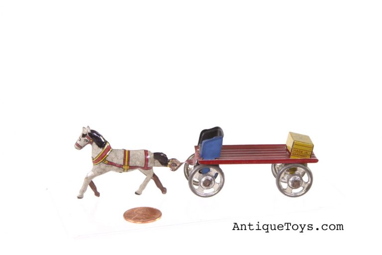 motorised toy horse and cart