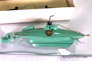 Nautilus Toy Submarine Clockwork Disney 20,000 Leagues Under The Sea ...