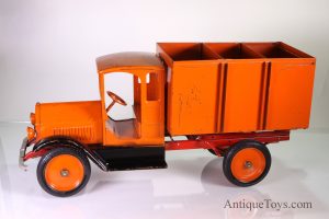 Rare Orange SturdiToy Coal Truck- Almost an Antique Truck Toy