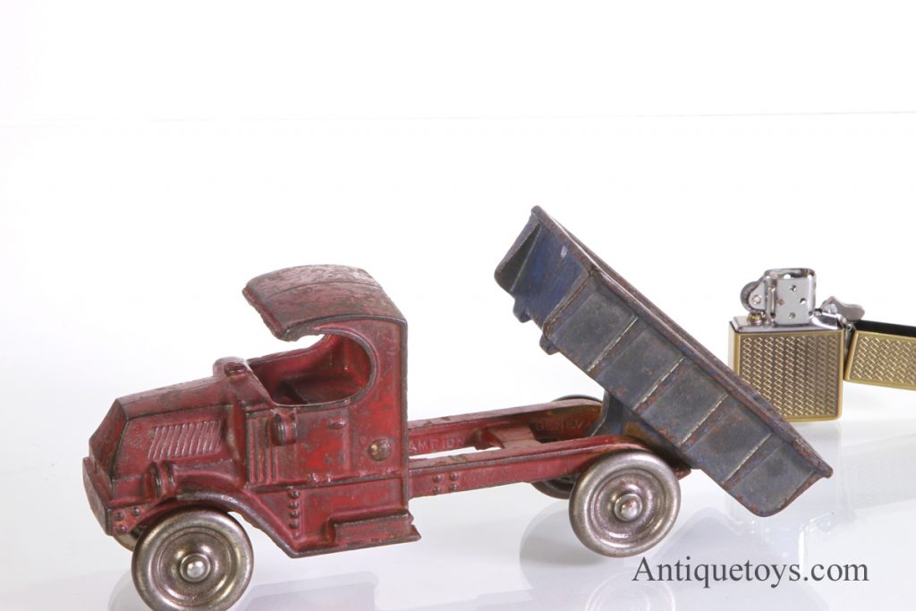 Champion Cast Iron Dump Truck *SOLD* - AntiqueToys.com - Antique Toys ...