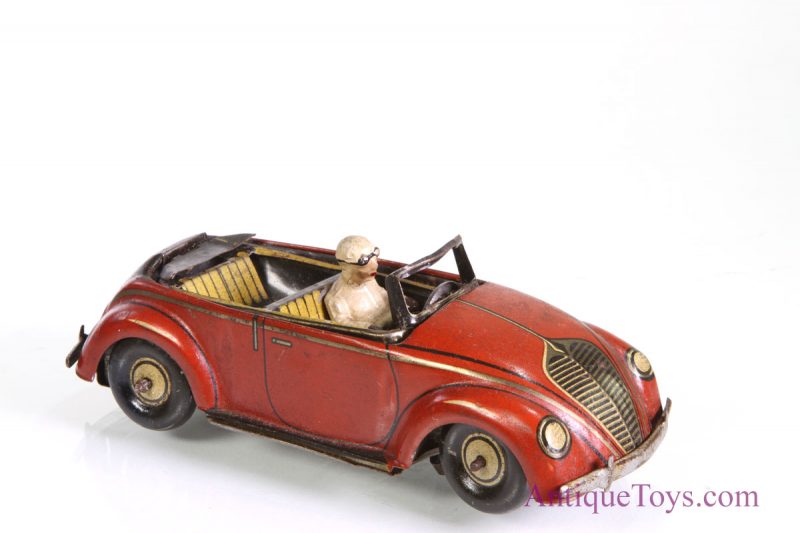 CKO Volkswagon Tin Windup Flip Car (or KdF) <FONT COLOR="ff000 ">*SOLD*</font> - Image 5