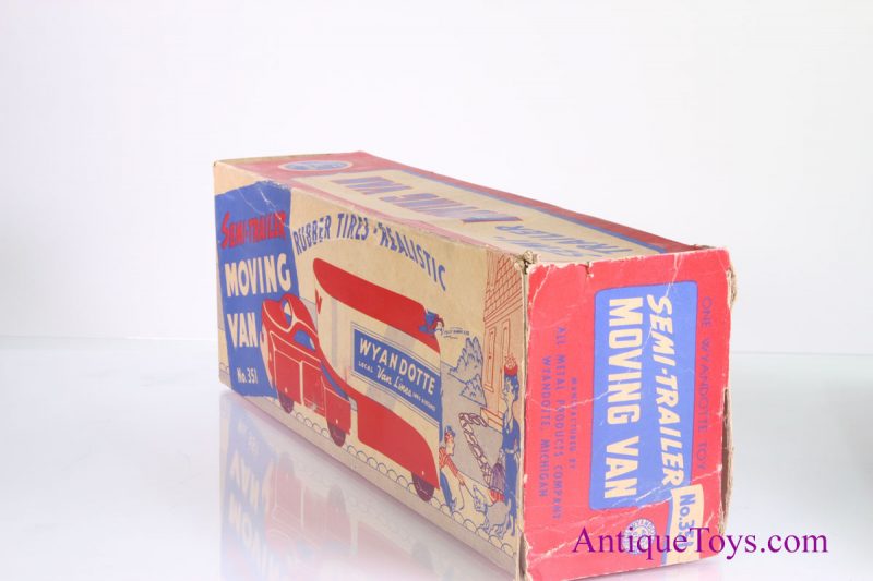 Wyandotte Moving Truck toy with Box for Sale <FONT COLOR="ff000 ">*SOLD*</font> - Image 8