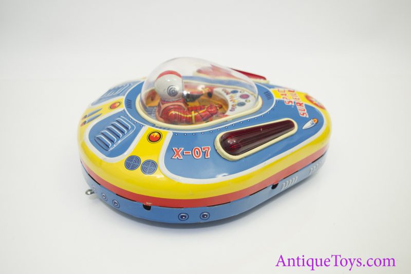 Masudaya Modern Toys X-07 Space Surveillant Space Ship Japan <FONT COLOR="ff000 ">*SOLD*</font> - Image 4