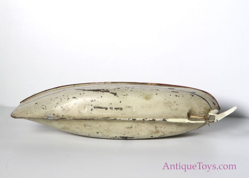 Arnold Speedboat Tin Windup, Vintage Boat Toy <FONT COLOR="ff000 ">*SOLD*</font> - Image 10