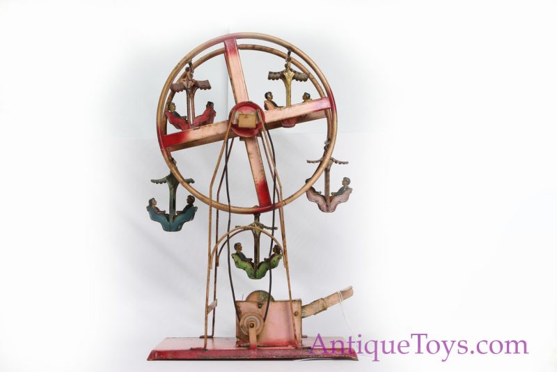 Carette Ferris Wheel Tin from Early 1900's with Music Box <FONT COLOR="ff000 ">*SOLD*</font> - Image 8