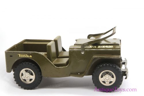 Tonka Military Jeep GR-2 2431 Vintage Pressed Steel *SOLD ...