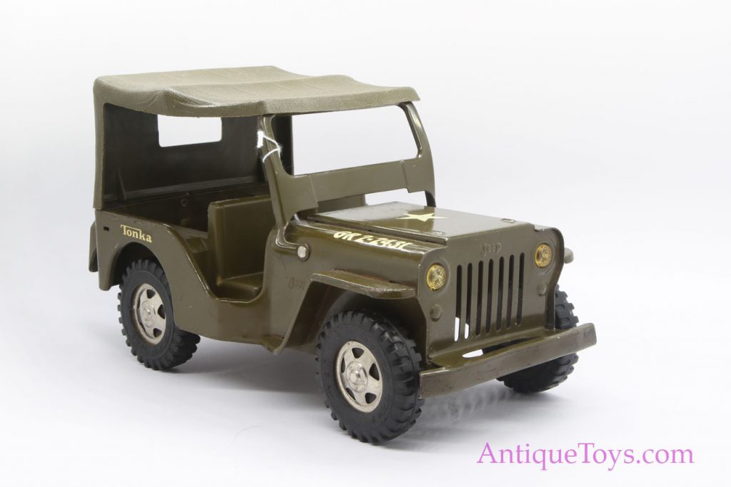 Tonka Military Jeep GR-2 2431 Vintage Pressed Steel *SOLD ...