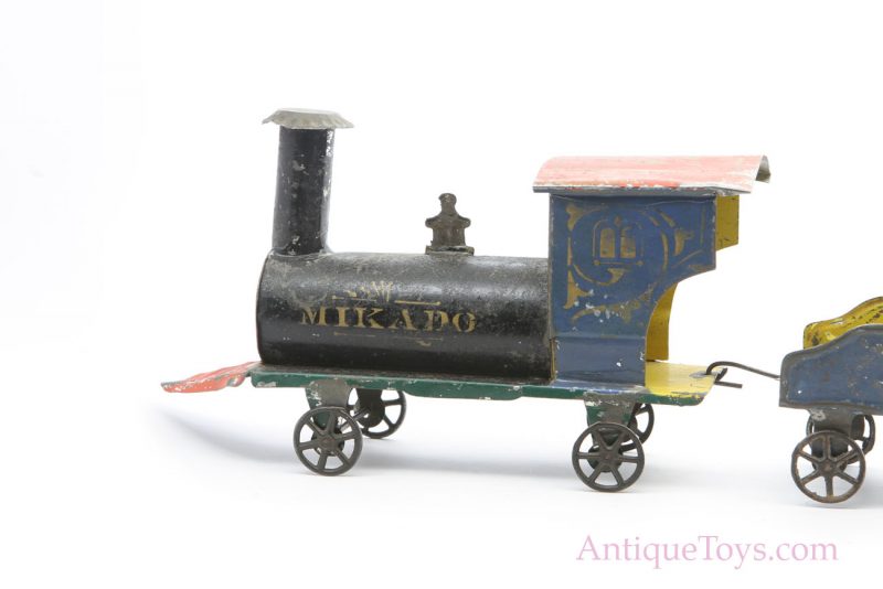 James Fallows Antique Tin Train 1800's American Tin "Mikado" <FONT COLOR="ff000 ">*SOLD*</font> - Image 6