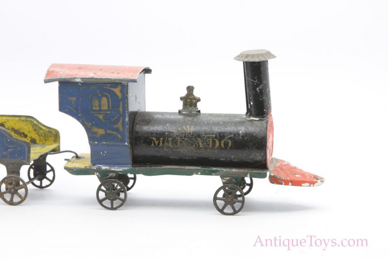 James Fallows Antique Tin Train 1800's American Tin "Mikado" <FONT COLOR="ff000 ">*SOLD*</font> - Image 7