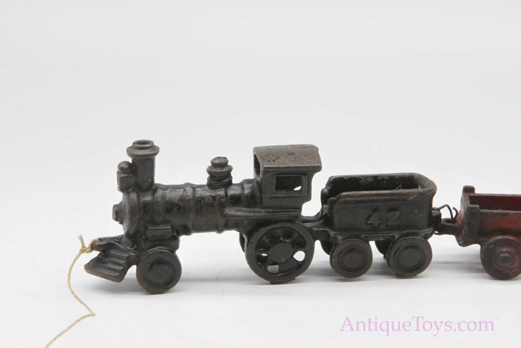 Jones & Bixler Cast Iron Antique #42 Train *SOLD* – AntiqueToys.com ...