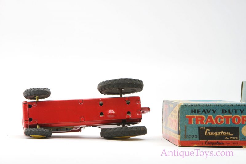 Cragstan Tin Toy Tractor Japanese Toy <FONT COLOR="ff000 ">*SOLD*</font> - Image 6