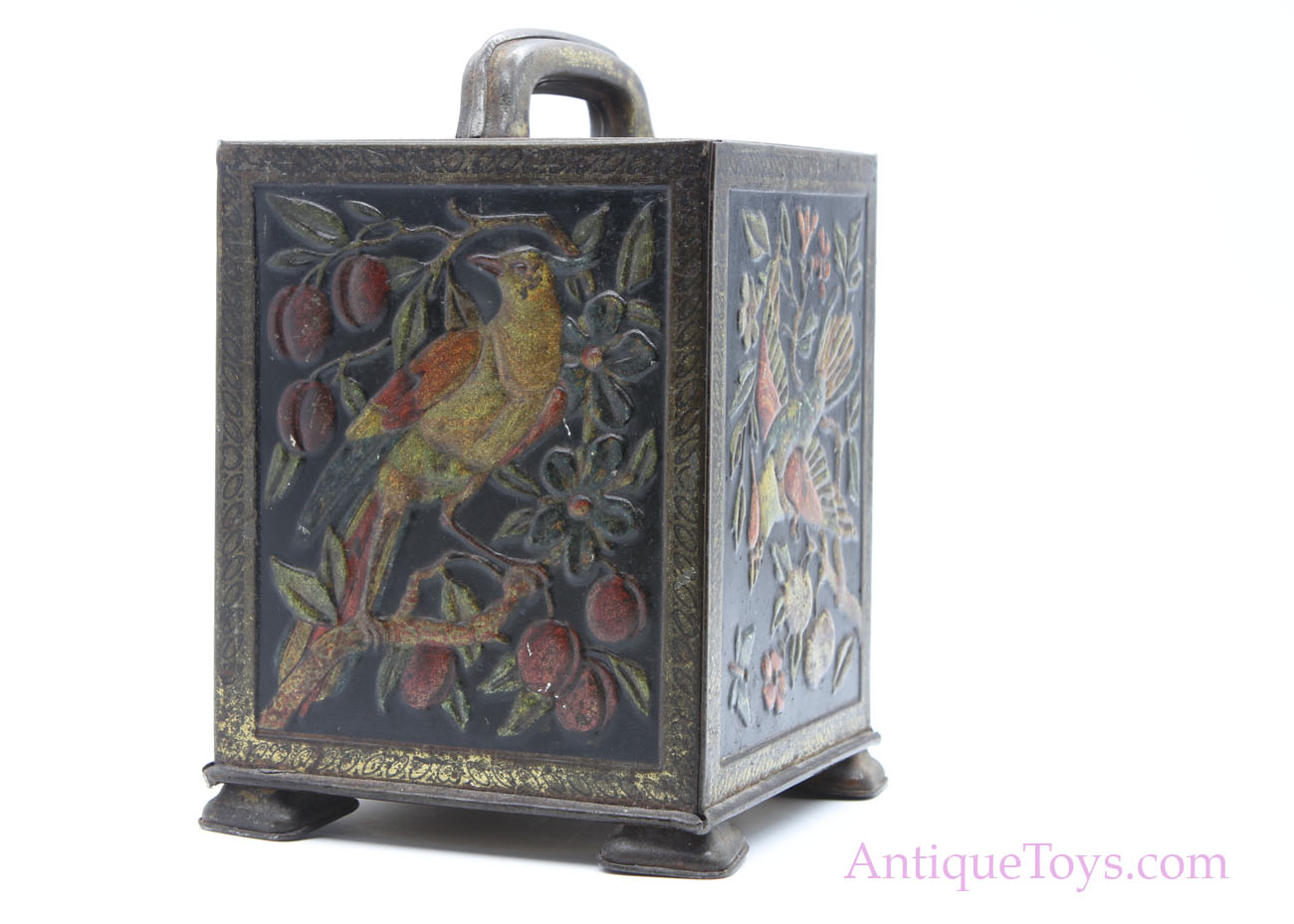 W&R Jacob and Co. Bird Biscuit Tin *SOLD* – AntiqueToys.com – Antique ...