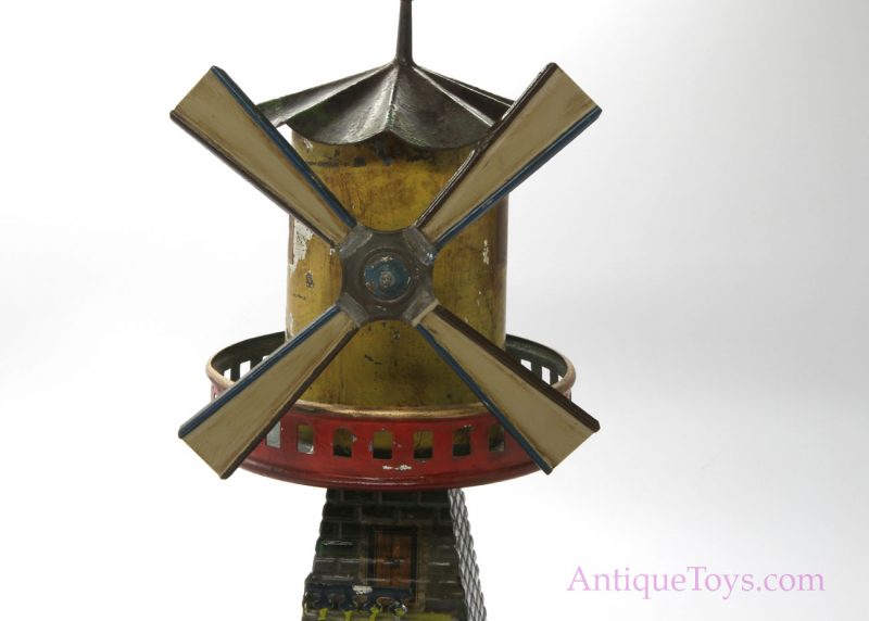 Carette ca. 1911 Tin Windmill Steam Accessory German Toy #179/14 <FONT COLOR="ff000 ">*SOLD*</font> - Image 3