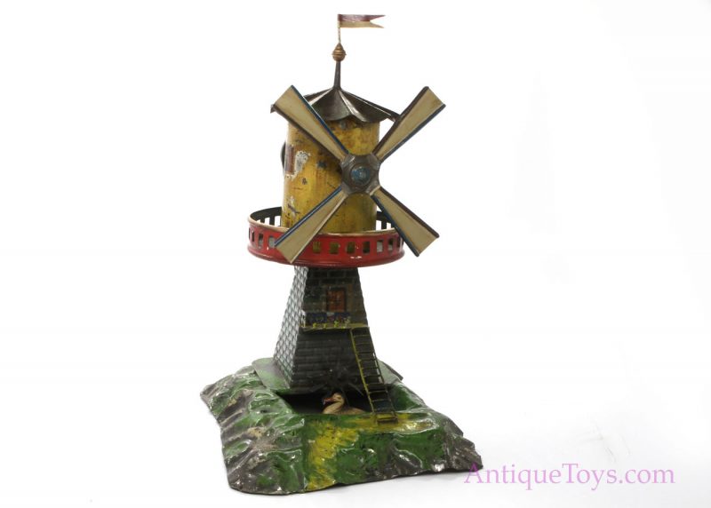 Carette ca. 1911 Tin Windmill Steam Accessory German Toy #179/14 <FONT COLOR="ff000 ">*SOLD*</font>