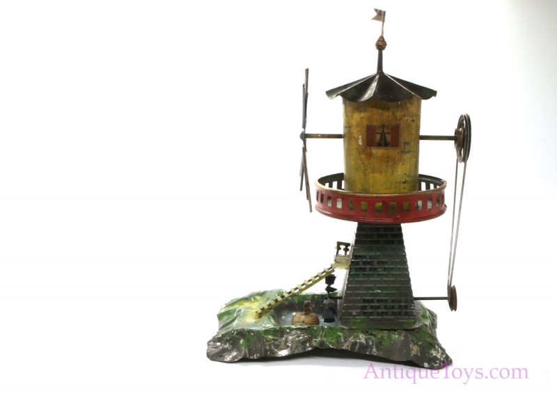 Carette ca. 1911 Tin Windmill Steam Accessory German Toy #179/14 <FONT COLOR="ff000 ">*SOLD*</font> - Image 6