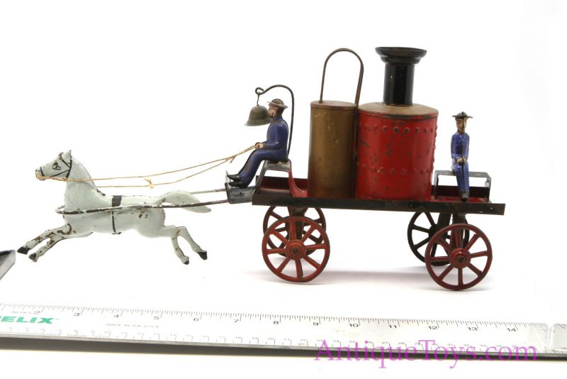 CR Horse Drawn Pumper Tin- Charles Rossignol <FONT COLOR="ff000 ">*SOLD*</font> - Image 11