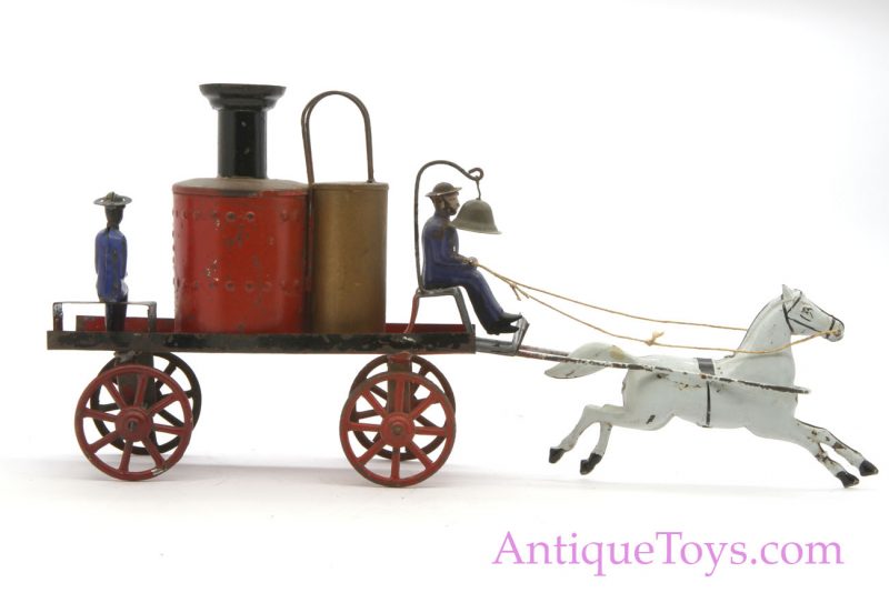 CR Horse Drawn Pumper Tin- Charles Rossignol <FONT COLOR="ff000 ">*SOLD*</font> - Image 3