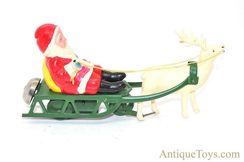 Celluloid Santa and Sled <FONT COLOR="ff000 ">*SOLD*</font> - Image 2