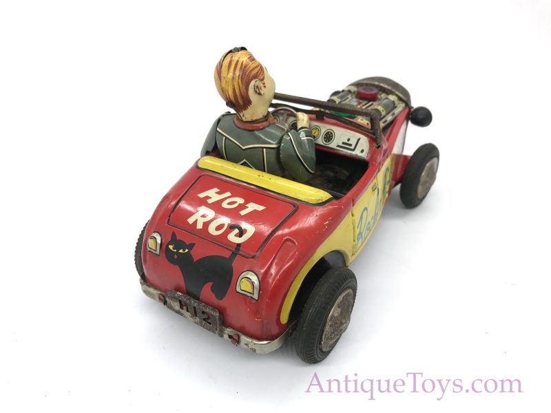 Dream Boat Hot Rod Tin Car from Japan <FONT COLOR="ff000 ">*SOLD*</font> - Image 6