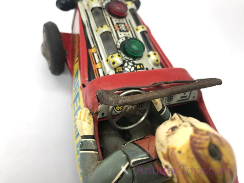 Dream Boat Hot Rod Tin Car from Japan <FONT COLOR="ff000 ">*SOLD*</font> - Image 7