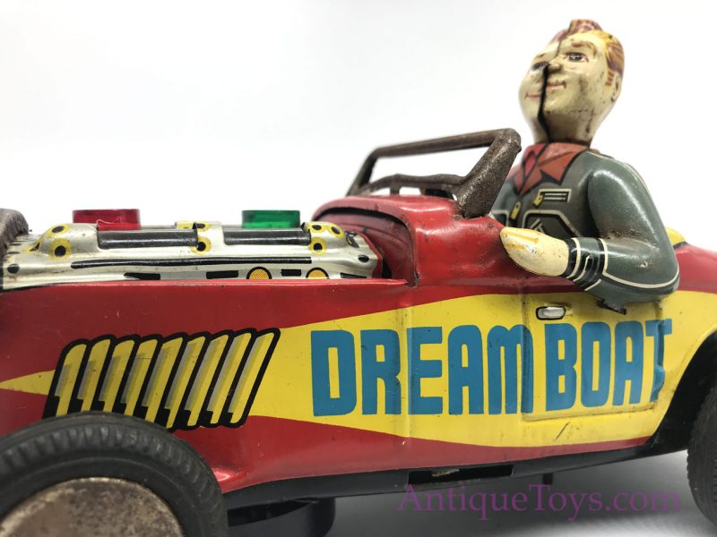 Dream Boat Hot Rod Tin Car from Japan <FONT COLOR="ff000 ">*SOLD*</font> - Image 10