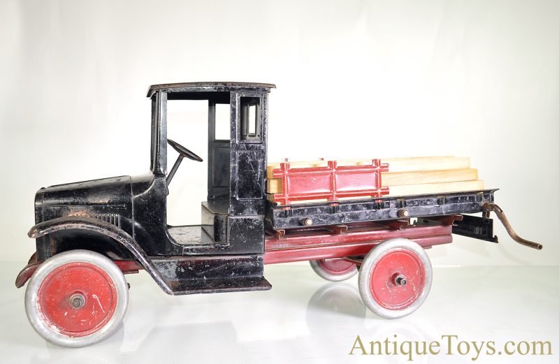 Buddy L Rare ca. 1927 Pressed Steel Lumber Truck 203A <FONT COLOR="ff000 ">*SOLD*</font> - Image 2