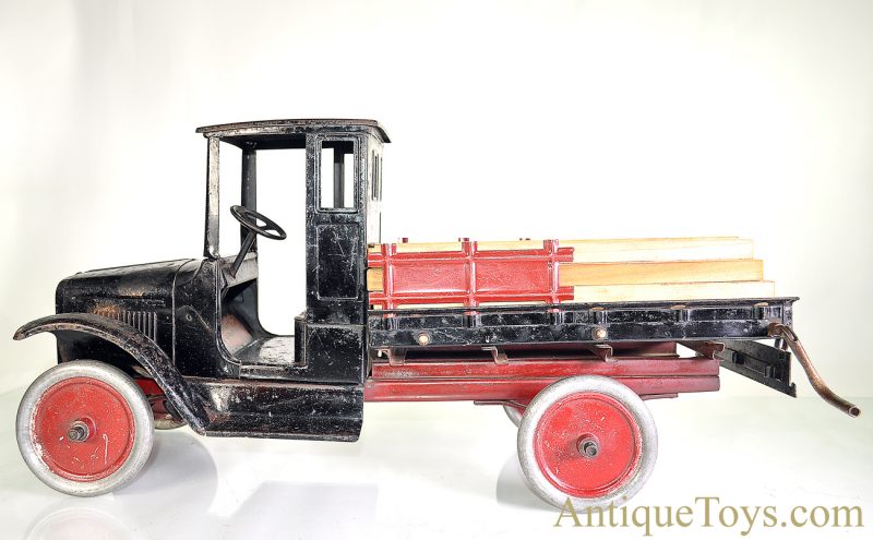 Buddy L Rare ca. 1927 Pressed Steel Lumber Truck 203A <FONT COLOR="ff000 ">*SOLD*</font> - Image 5