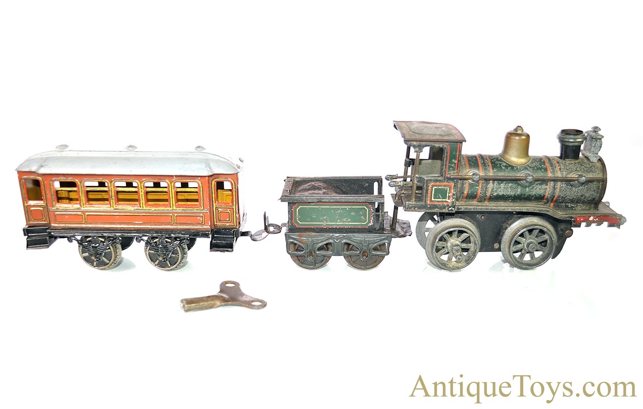 antique train set