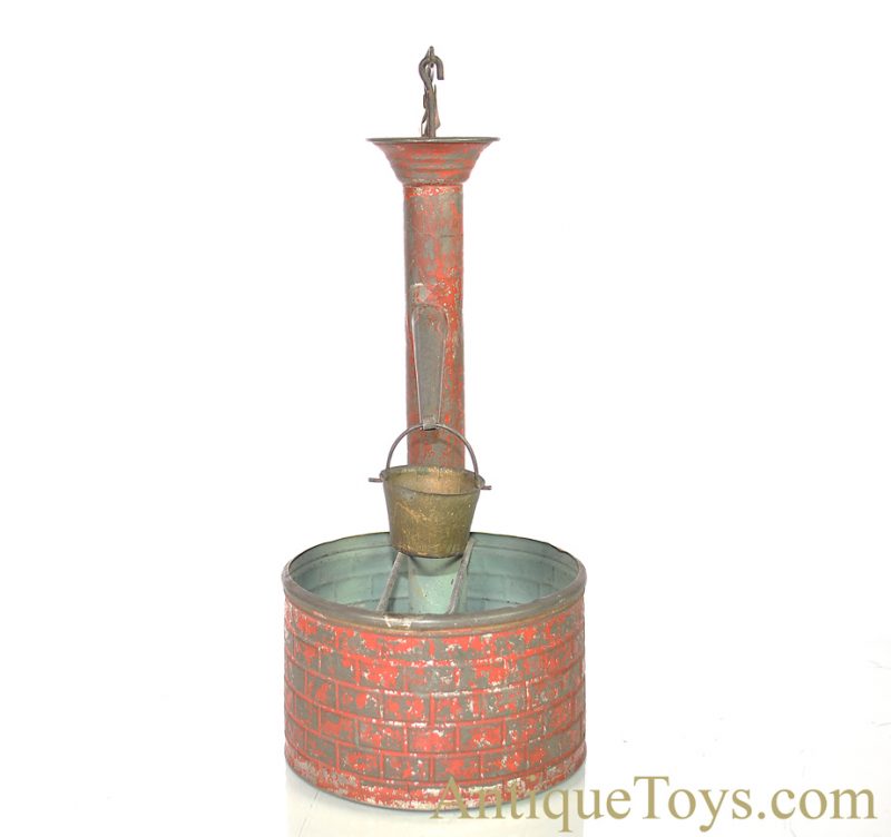 Marklin/Bing Style Set of 2 German Tin Water Fountain Pumps <FONT COLOR="ff000 ">*SOLD*</font> - Image 16