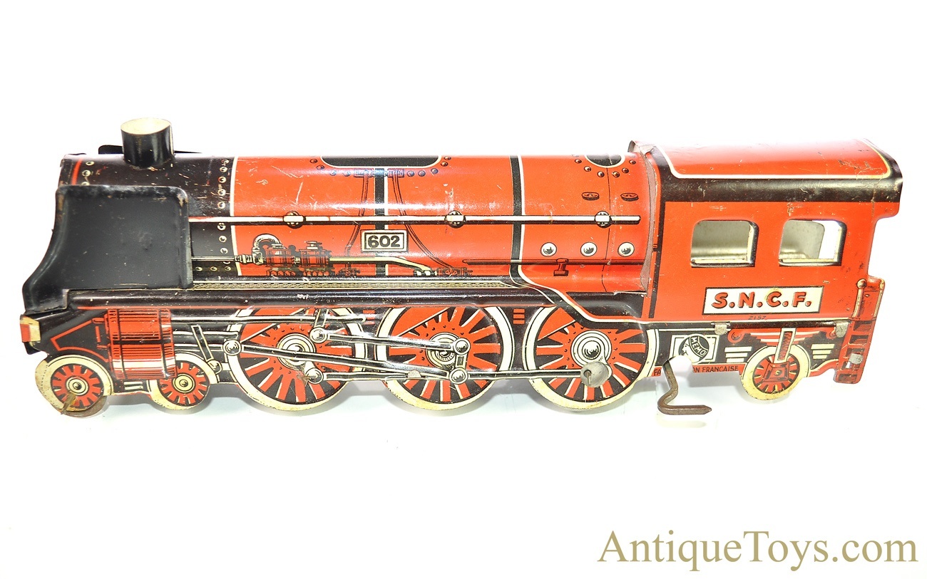 Vintage TOMY Design XXe 1980 PN France N3071 Small Locomotive Train Toy