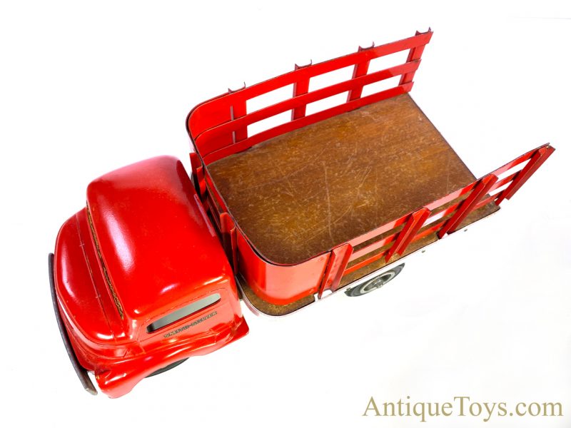 Original Smith-Miller, Inc. “Smitty Toys” Wooden Bed Stake Truck <FONT COLOR="ff000 ">*SOLD*</font> - Image 2