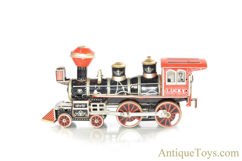 Marusan, Normura, Etc. Japanese Tin Lithographed Locomotive Train Set of 3 <FONT COLOR="ff000 ">*SOLD*</font> - Image 7