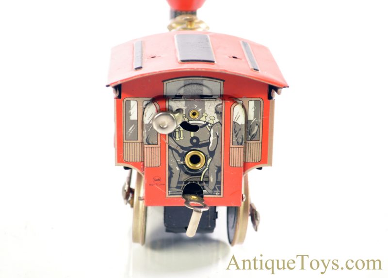 Marusan, Normura, Etc. Japanese Tin Lithographed Locomotive Train Set of 3 <FONT COLOR="ff000 ">*SOLD*</font> - Image 10