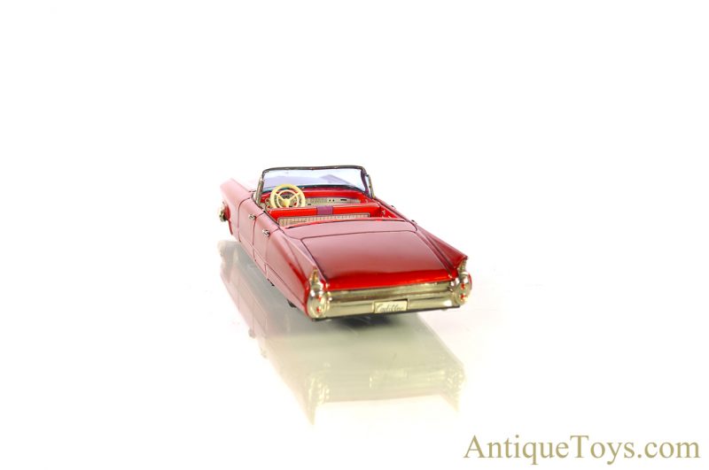 Bandai Cadillac Convertible Automobiles of the World Series #782 Tin Lithographed Friction Japan Scale Model w/Box <FONT COLOR="ff000 ">*SOLD*</font> - Image 8