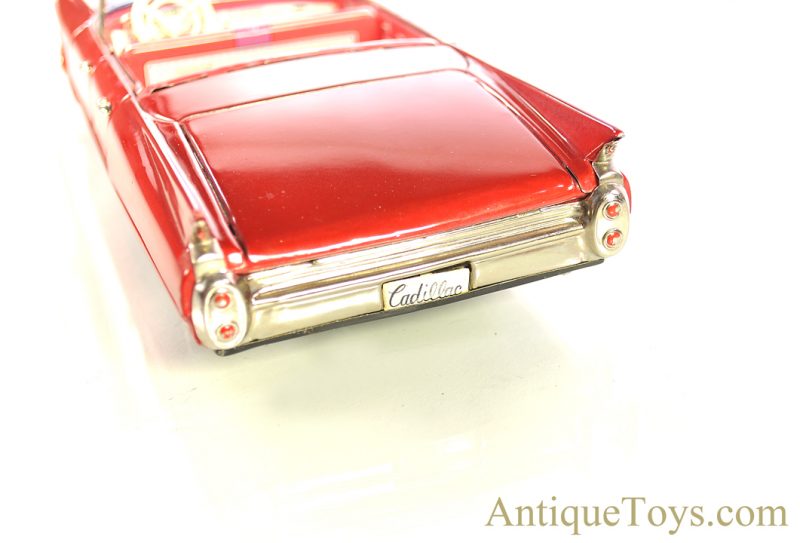 Bandai Cadillac Convertible Automobiles of the World Series #782 Tin Lithographed Friction Japan Scale Model w/Box <FONT COLOR="ff000 ">*SOLD*</font> - Image 10