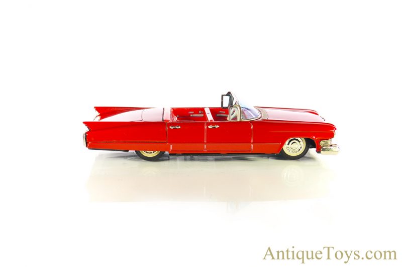 Bandai Cadillac Convertible Automobiles of the World Series #782 Tin Lithographed Friction Japan Scale Model w/Box <FONT COLOR="ff000 ">*SOLD*</font> - Image 3