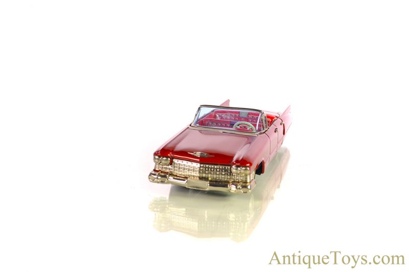 Bandai Cadillac Convertible Automobiles of the World Series #782 Tin Lithographed Friction Japan Scale Model w/Box <FONT COLOR="ff000 ">*SOLD*</font> - Image 7