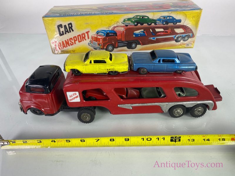 ATC Tin Auto Car Transporter <FONT COLOR="ff000 ">*SOLD*</font>