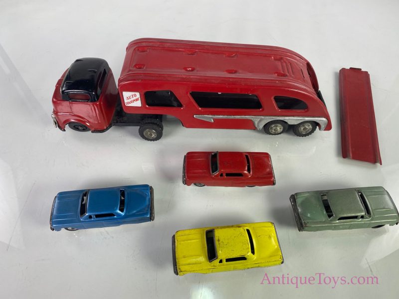 ATC Tin Auto Car Transporter <FONT COLOR="ff000 ">*SOLD*</font> - Image 13