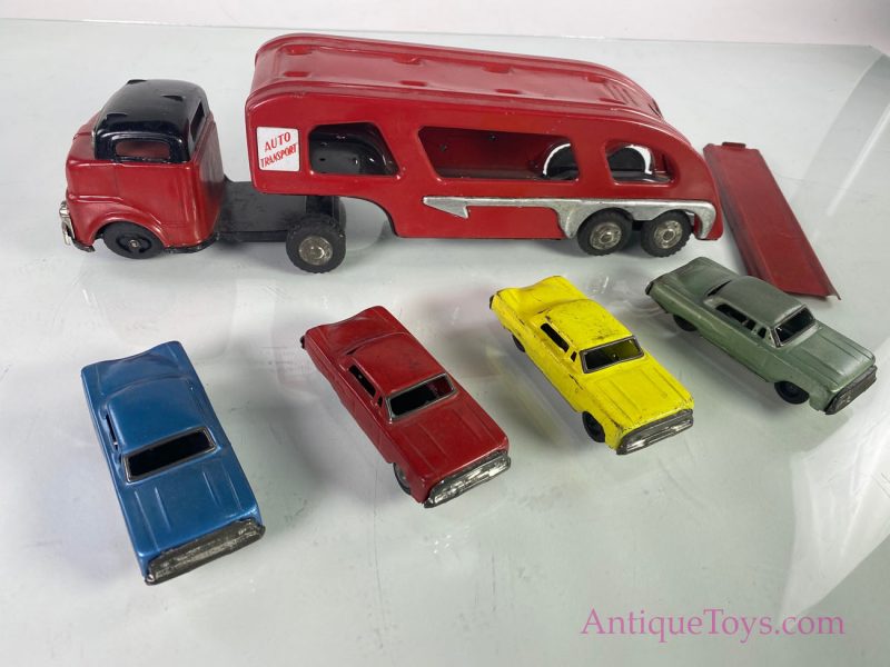 ATC Tin Auto Car Transporter <FONT COLOR="ff000 ">*SOLD*</font> - Image 12