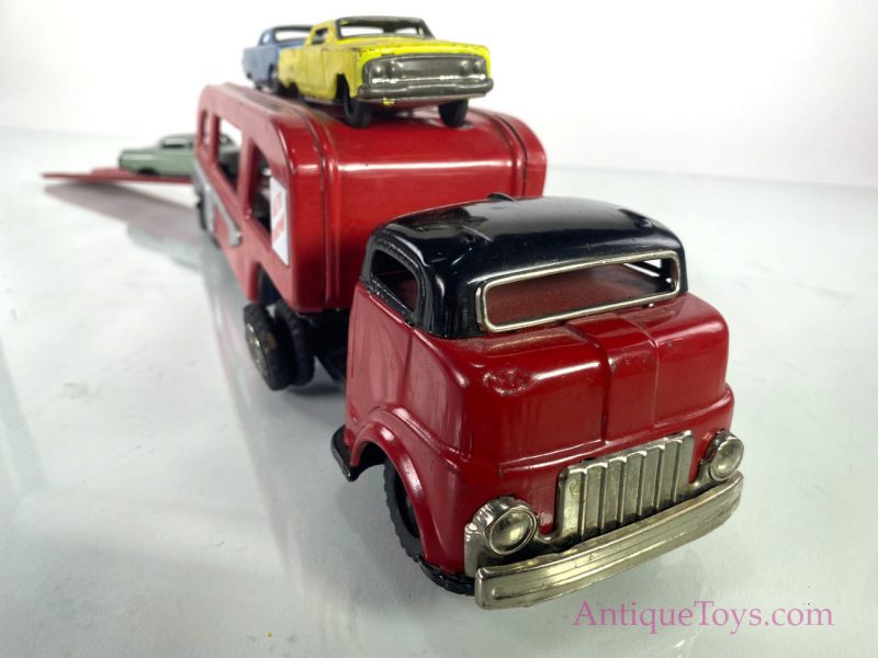 ATC Tin Auto Car Transporter <FONT COLOR="ff000 ">*SOLD*</font> - Image 4