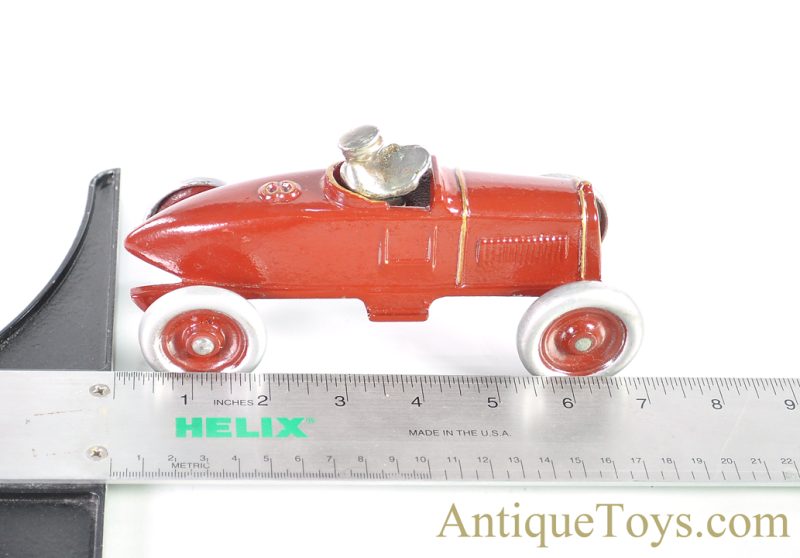 Kenton Cast Iron #3 Race Car Racer Toy for Sale <FONT COLOR="ff000 ">*SOLD*</font> - Image 8