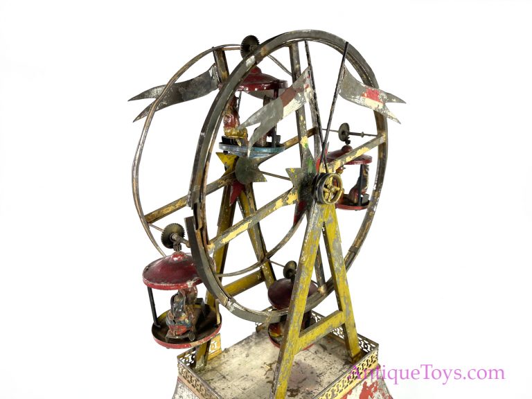 German Ferris Wheel Toy By Wk Or Welker Kraus *sold* - Antiquetoys.com 