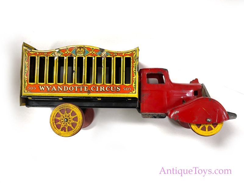 Wyandotte Circus Truck 503 Pressed Steel Toy <FONT COLOR="ff000 ">*SOLD*</font>