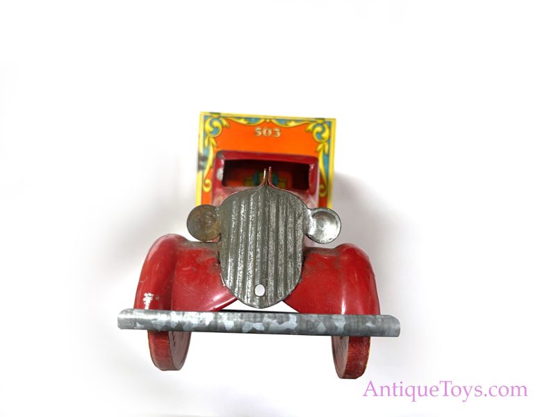 Wyandotte Circus Truck 503 Pressed Steel Toy <FONT COLOR="ff000 ">*SOLD*</font> - Image 5