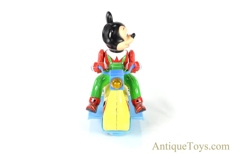 Masudaya Modern Toys (MT) Tin Lithographed Battery Operated Walt Disney "Mickey Mouse Scooter" Japanese Toy with Box <FONT COLOR="ff000 ">*SOLD*</font> - Image 7