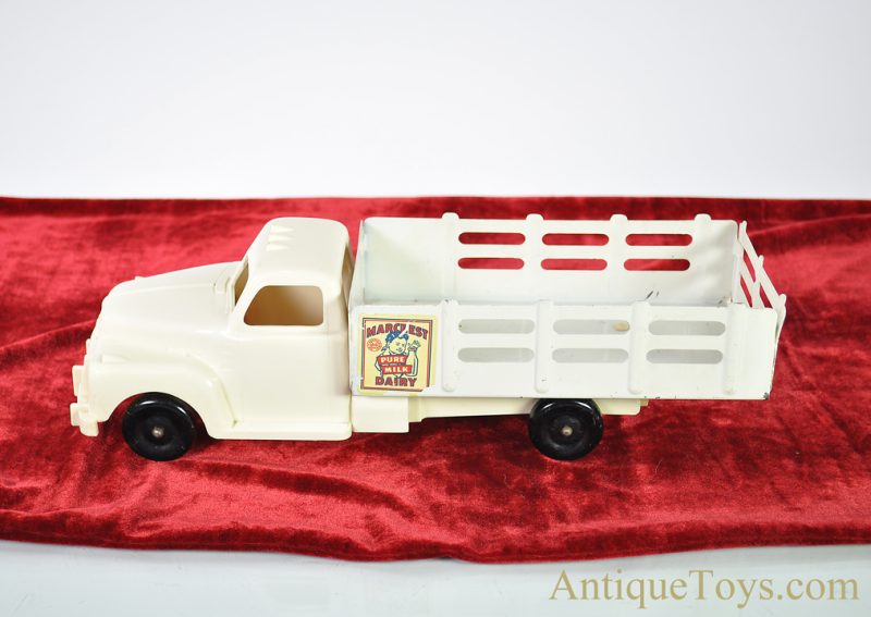 Marx Plastic Steel & Tin Marcrest Dairy Milk Delivery Stake Truck for Sale