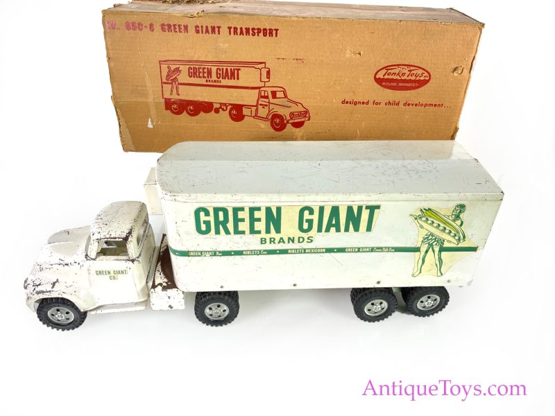 Green Giant Tonka Truck with Box Toy <FONT COLOR="ff000 ">*SOLD*</font>