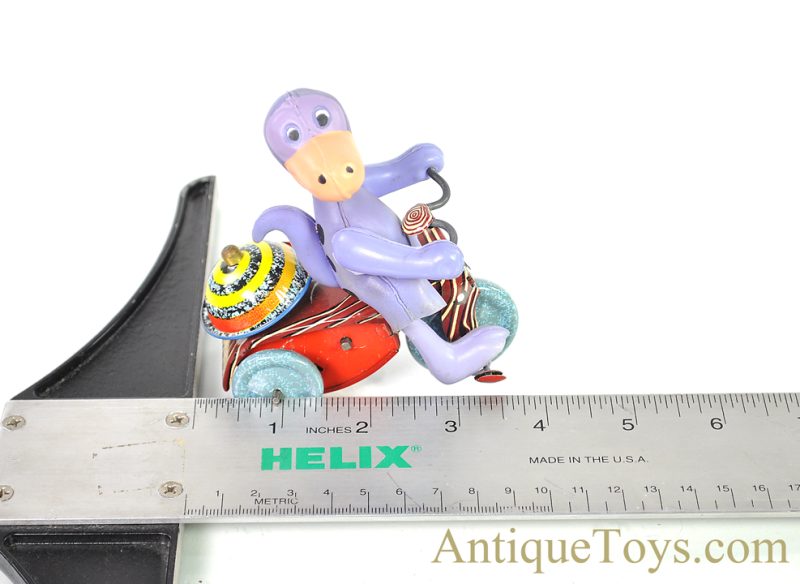 Marx Tin Lithographed Windup Hanna-Barbera's Dino “Mechanical Tricycle” with Revolving Bell <FONT COLOR="ff000 ">*SOLD*</font> - Image 8