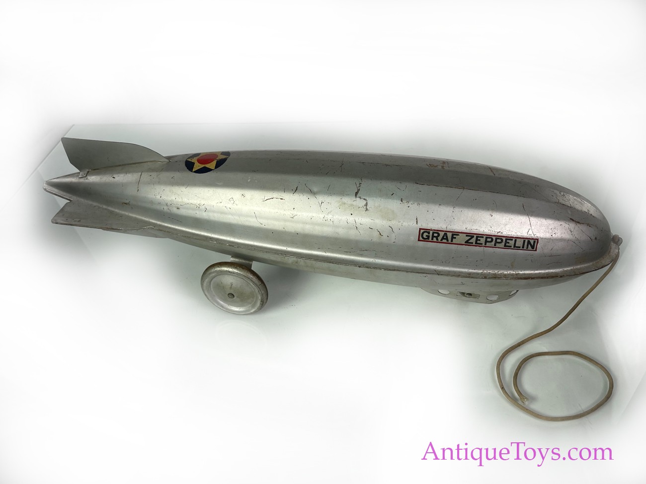 Steelcraft Pressed Steel Graf Zeppelin Pull Toy for Sale - AntiqueToys ...